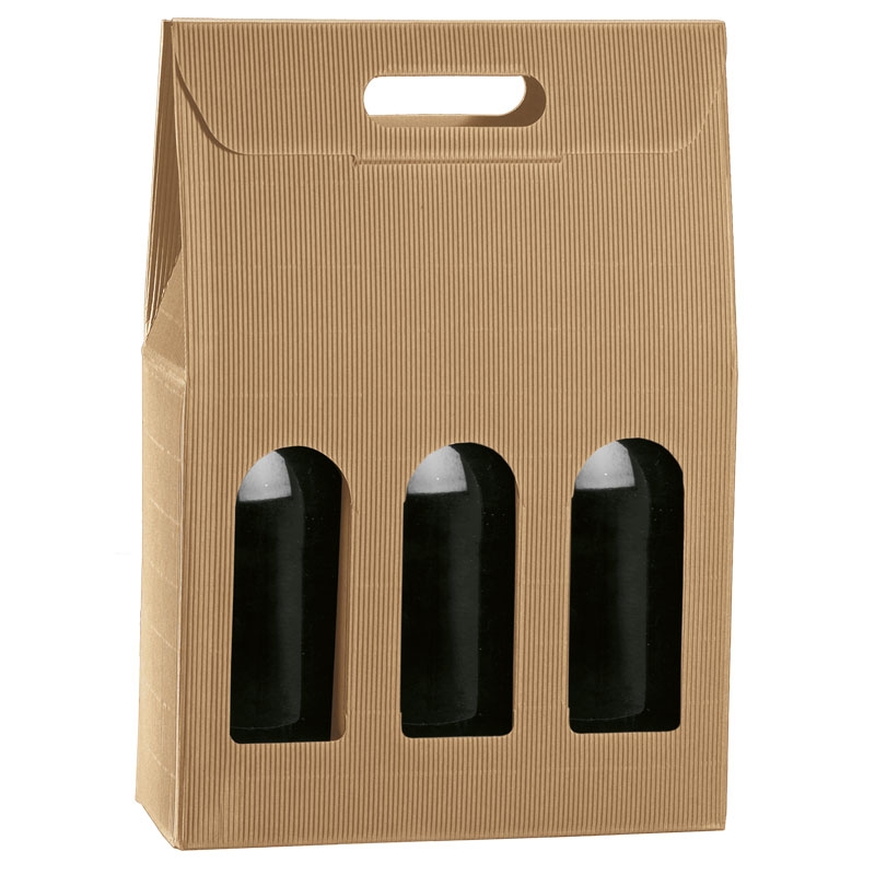 Pullopakkaus Onda Avana, ruskea - 4