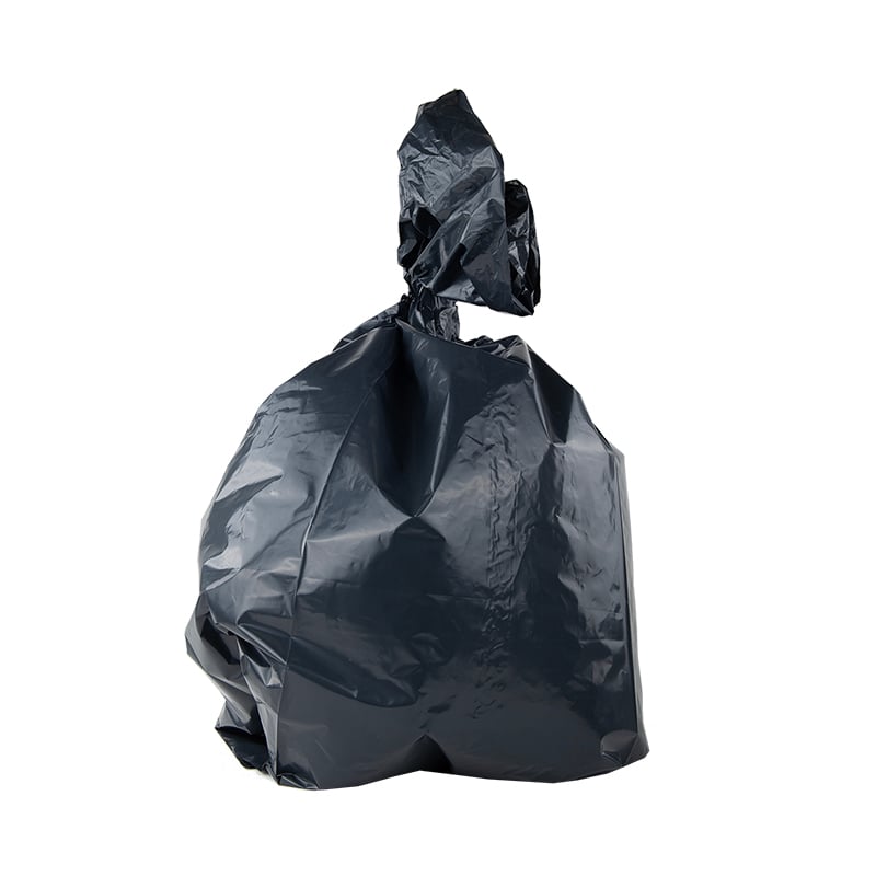 Jätesäkki CleanUp, musta - 7