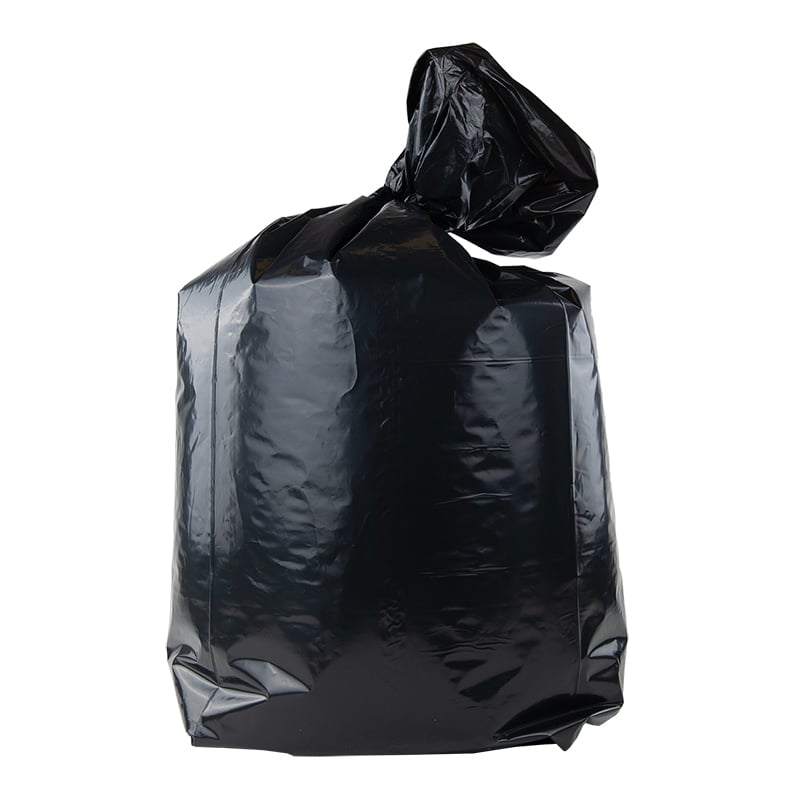 Jätesäkki CleanUp, musta - 8