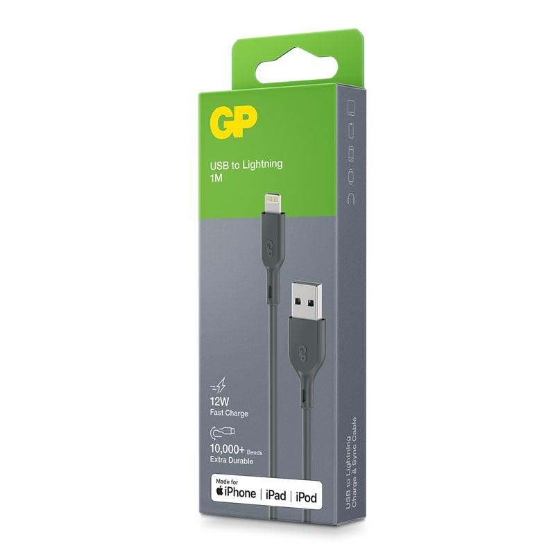 Latauskaapeli GP USB-A/Lightning - 3