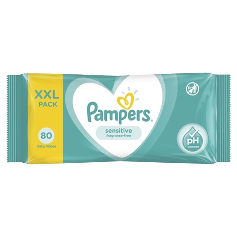 Puhdistuspyyhe Pampers Sensitive Baby Wipes - 1