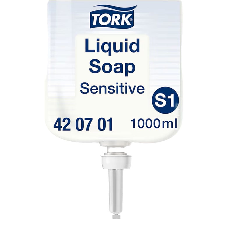 Nestesaippua Tork Extra Mild S1 - 1