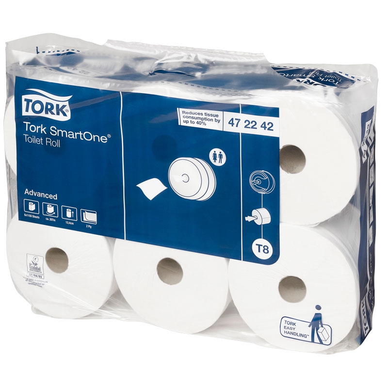 WC-paperi Tork Advanced SmartOne T8 - 2