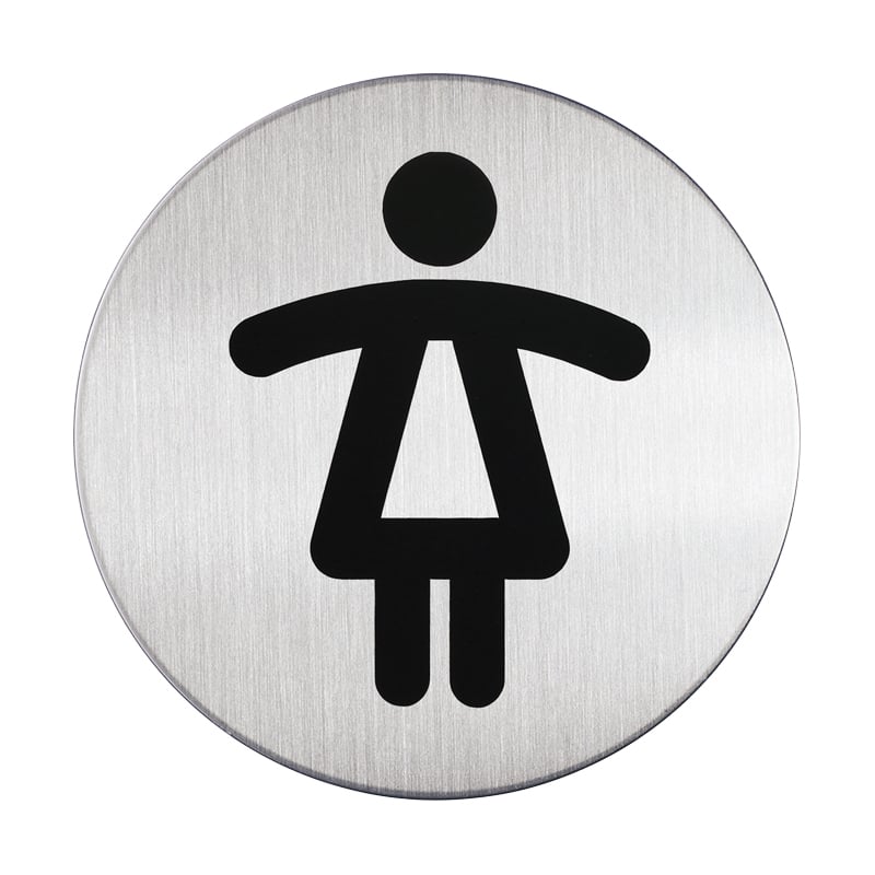 Symbolikyltti, pyöreä - nainen - 1