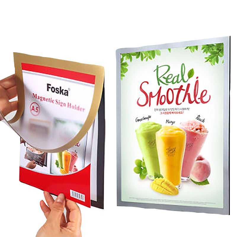 Itsekiinnittyvät kylttikehykset Foska - 1