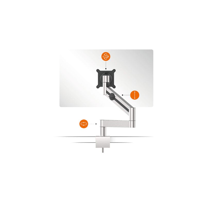 Näyttöteline Durable PRO yhdelle näytölle - 7