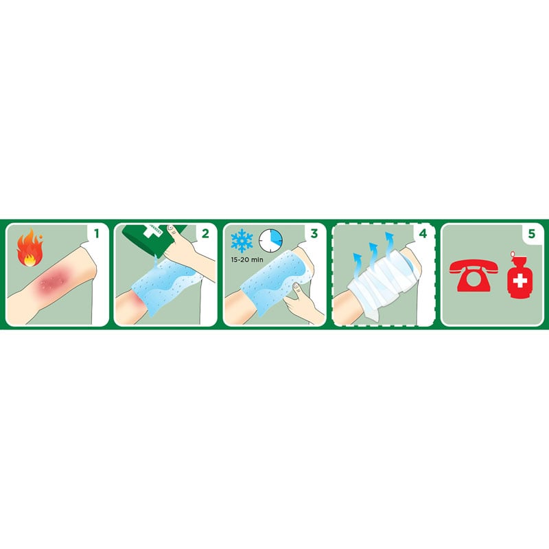 Palovammataitos Cederroth Burn Gel - 5