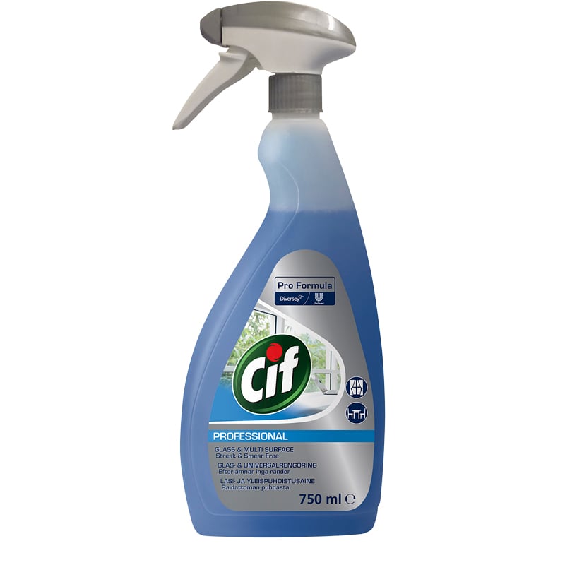 Puhdistusainesuihke Cif Professional Lasi & Ylesipuhdistus - 1