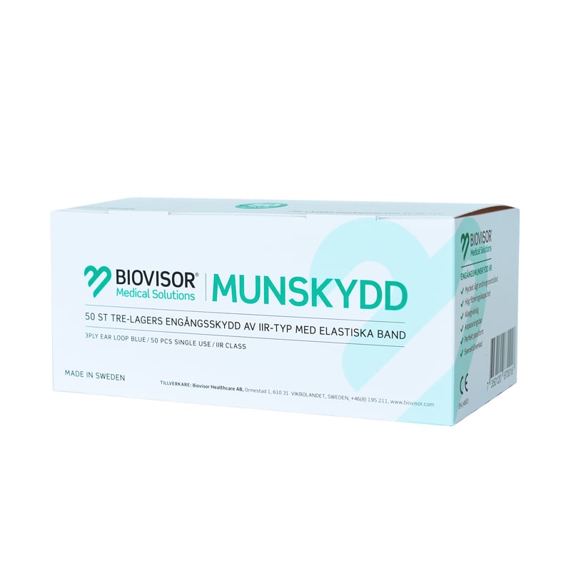 Kasvomaski Biovisor, 3-kerroksinen IIR - 1