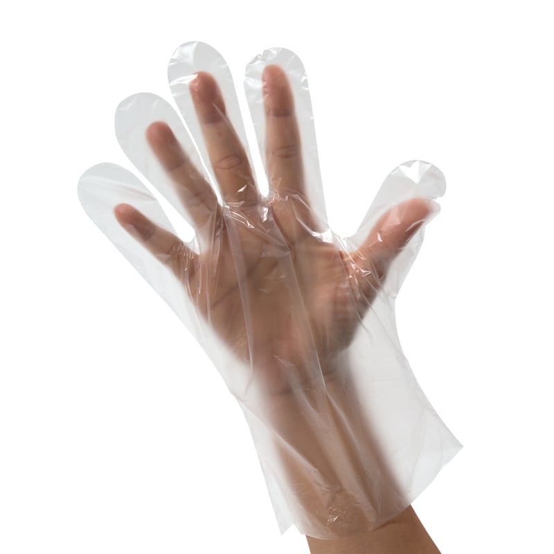 Kertakäyttökäsine HDPE-muovi - 1