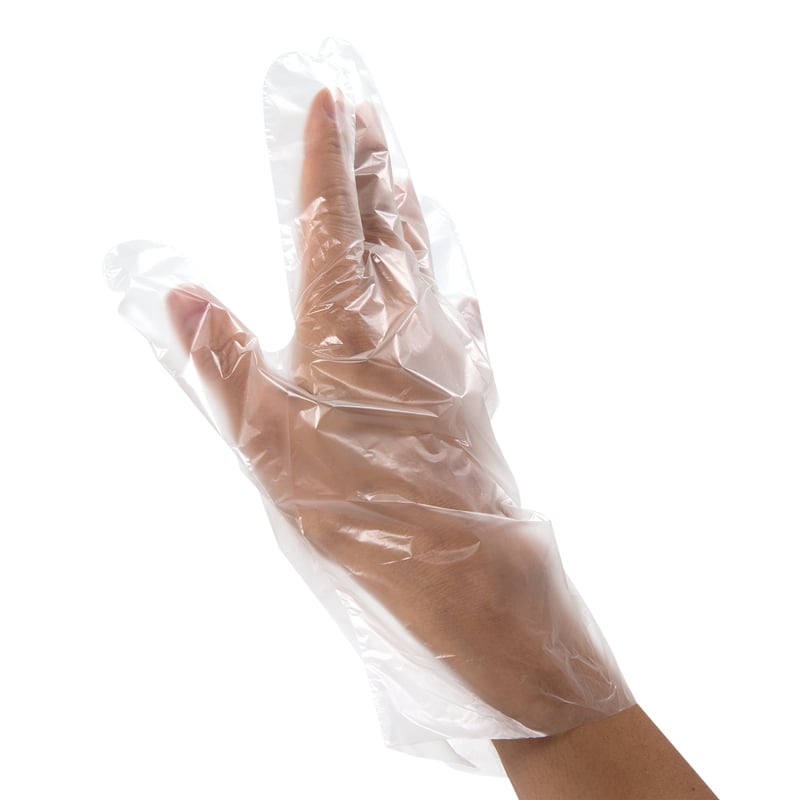 Kertakäyttökäsine HDPE-muovi - 3