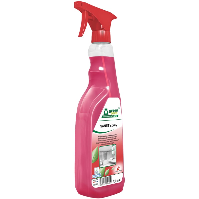 Saniteettitilojen puhdistussuihke Green Care Sanet Spray - 1