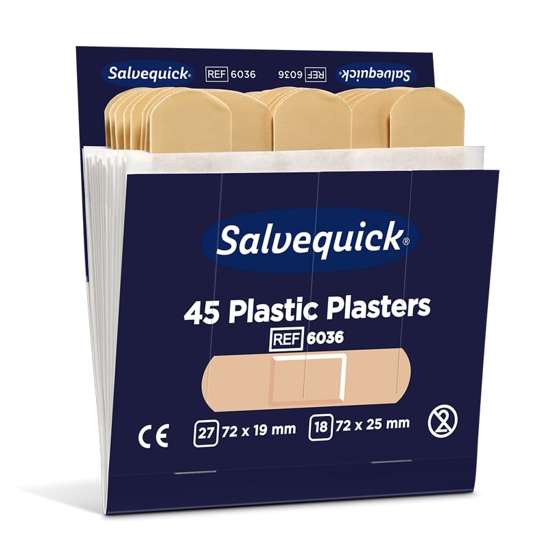 Laastarit Salvequick, täyttöpakkaus - 1