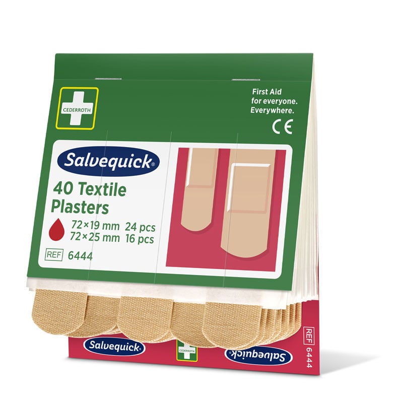 Laastarit Salvequick, täyttöpakkaus - 1