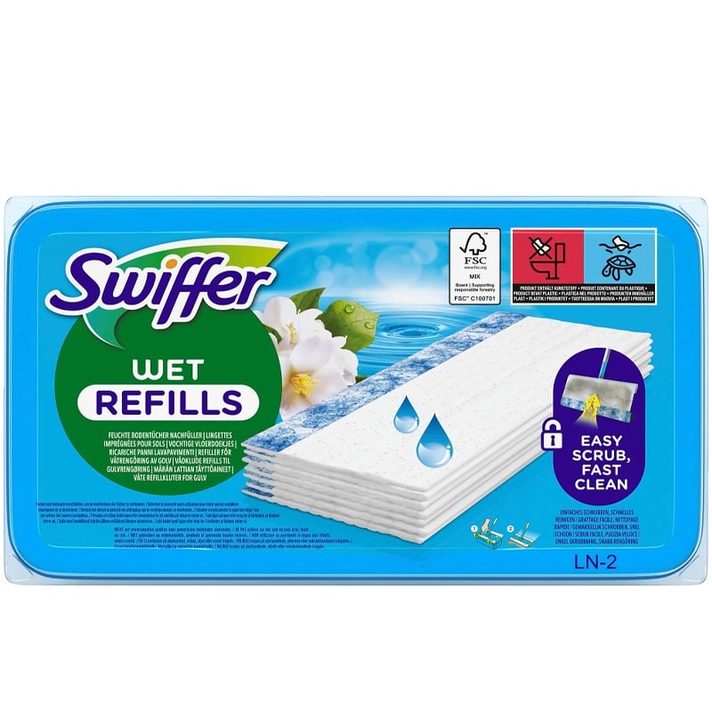 Kostea lattianpyyhintäliina Swiffer Floor, Morning Fresh - 2