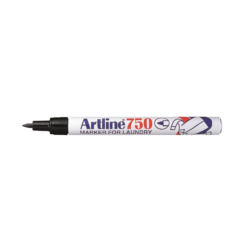 Tekstiilitussi Artline 750, musta - 1