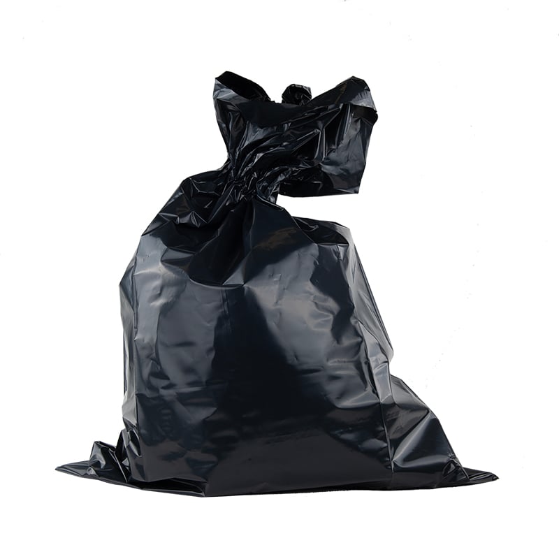 Jätesäkki CleanUp, musta - 6