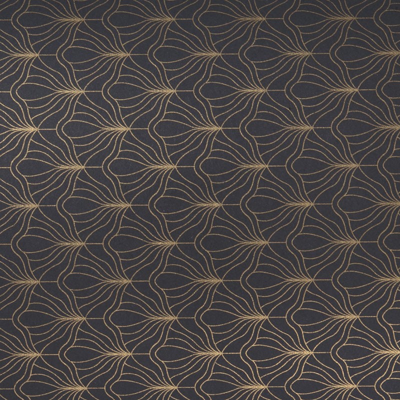Lahjapaperi Modern Black/Gold