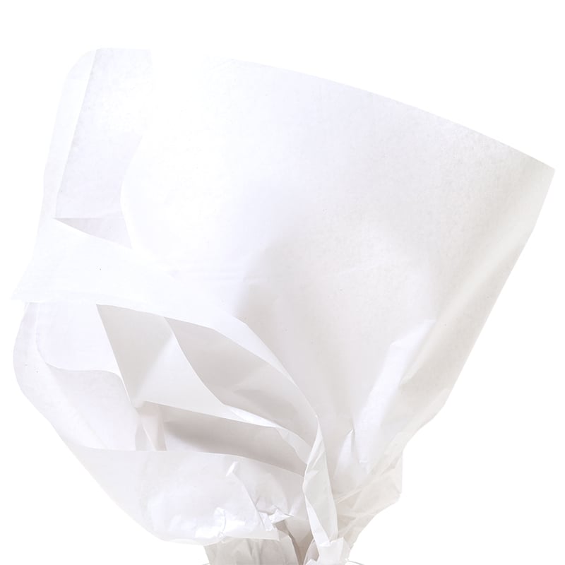 Silkkipaperi valkoinen kierrätetty - 1