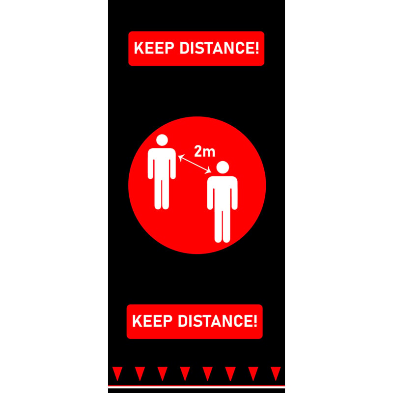 Eteismatto "Keep Distance" - 1