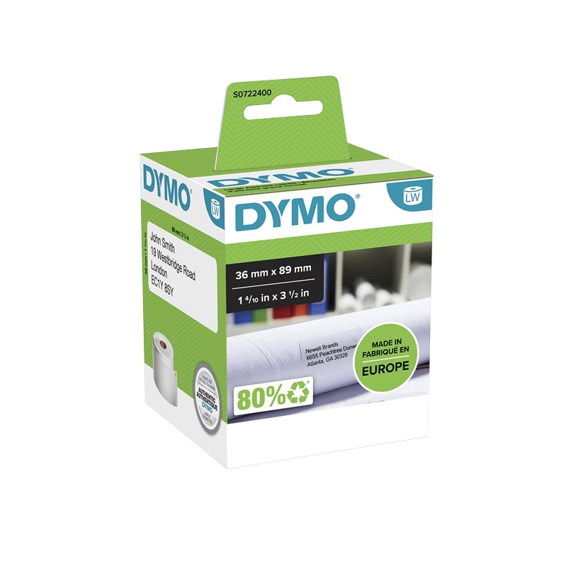 Tarrat Dymo Labelwriter -tulostimiin - 1