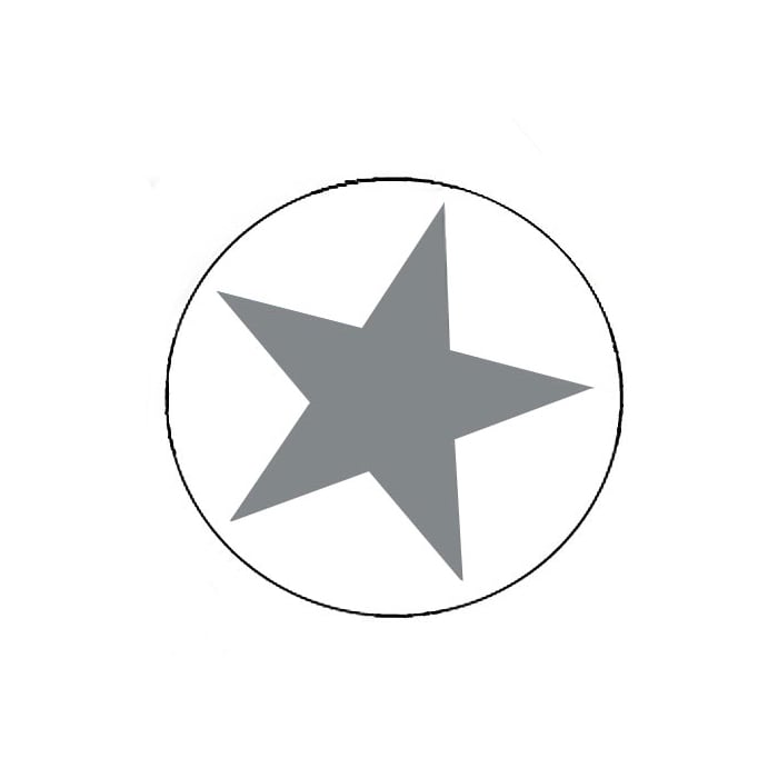 Tarra Pyöreä Tähti, hopea - 1