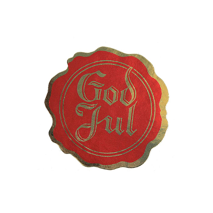 Tarra Sinetti God Jul, punainen/kulta
