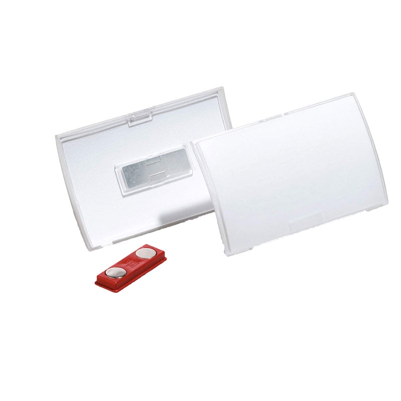 Nimikylttitasku Durable Click Fold magneetilla - 1