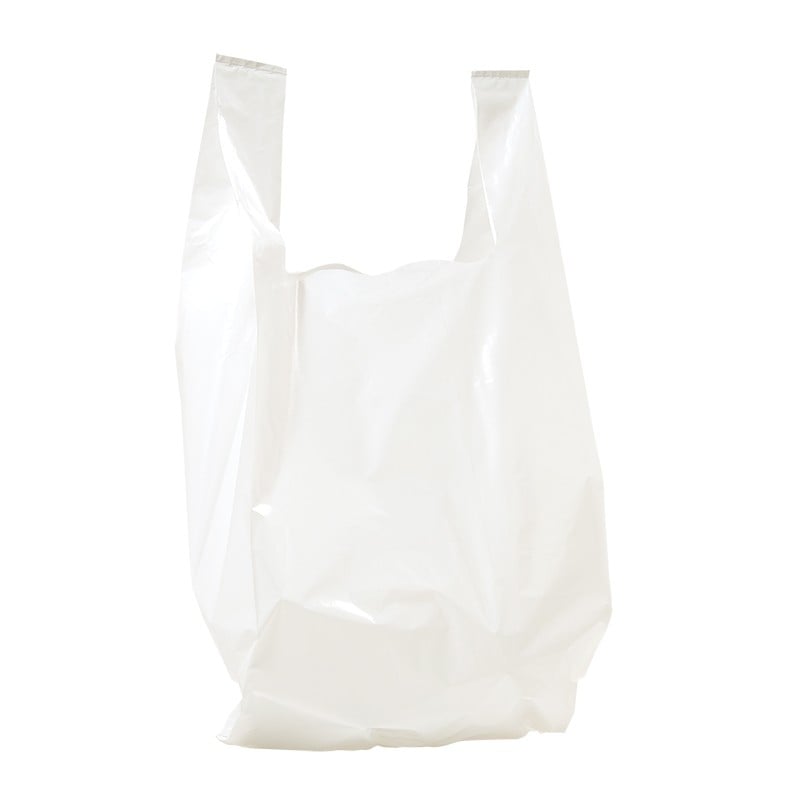 Henkselimuovikassi LDPE, valkoinen