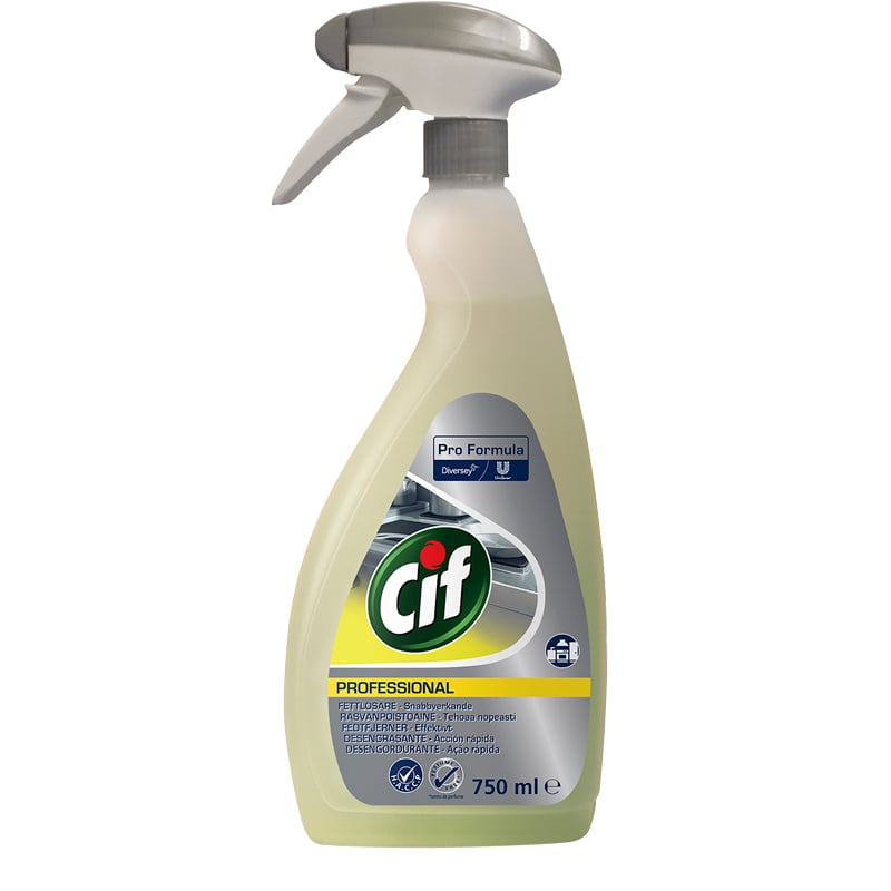 Puhdistusainesuihke Cif Professional Rasvanpoistoaine - 1