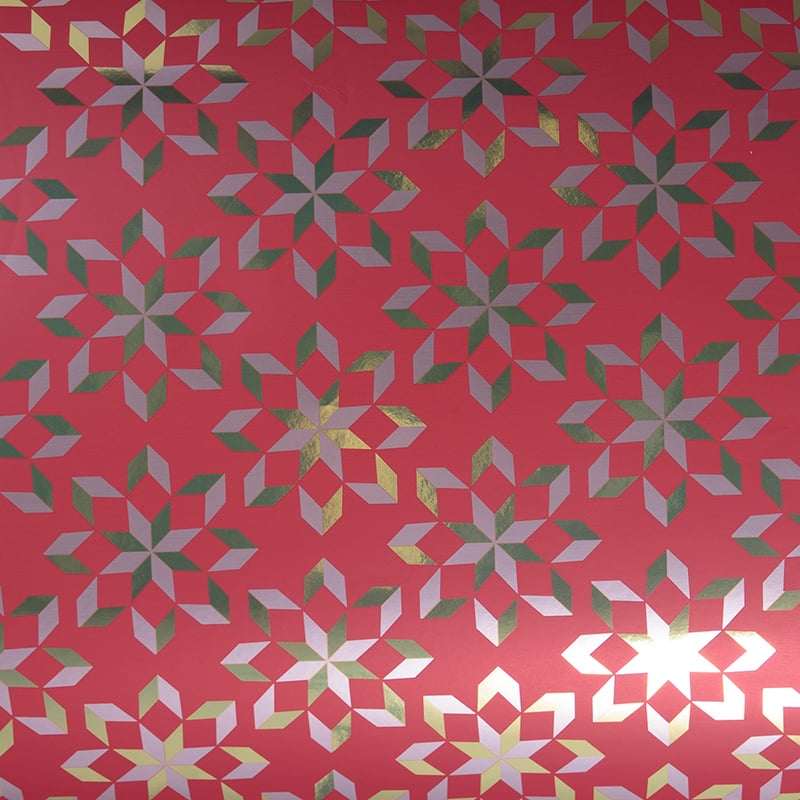 Lahjapaperi Norman red ALENNETTU HINTA - 1