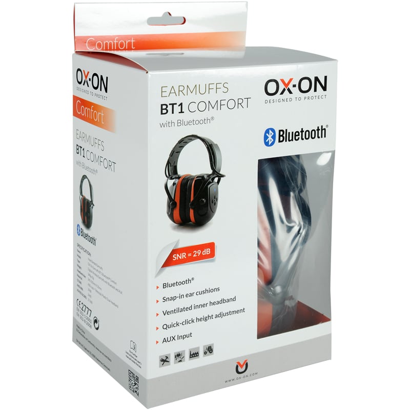 Kuulosuojain OX-ON  BT1 Comfort Bluetooth - 4