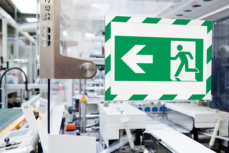 Varoituskylttikehys Duraframe Security A4 - 5