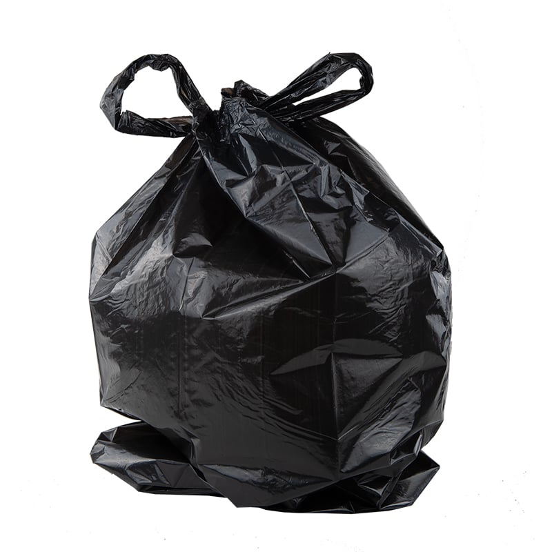 Jätesäkki CleanUp, musta - 9