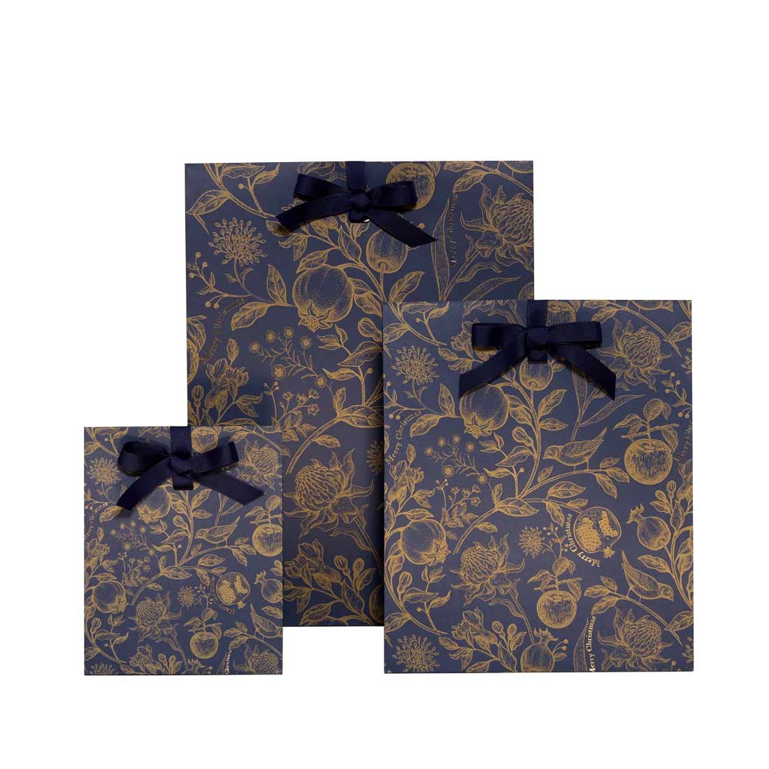 Lahjapussi Golden Bird Blue - 1