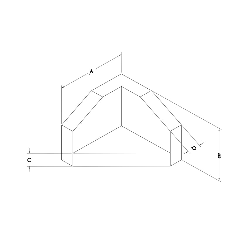 L-reunasuoja & kulmasuoja EPS - 3