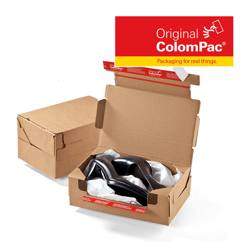 Postituslaatikko Vaihto- ja palautus Colompac CP 069, ruskea - 1