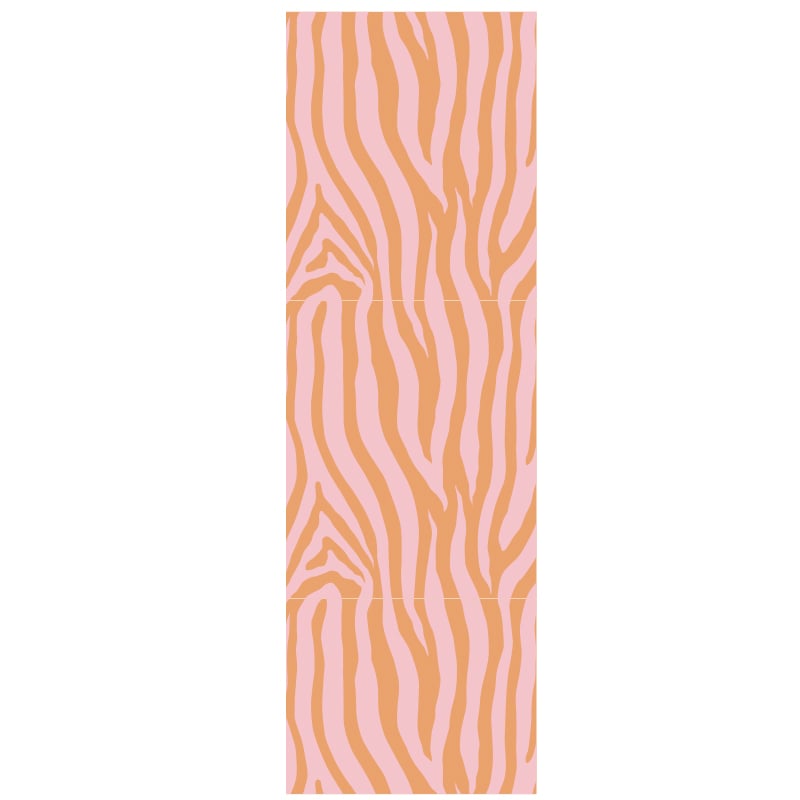 Pitkä sulkijatarra Zebra - 2