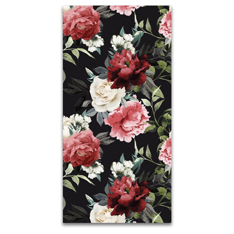 Pitkä sulkijatarra Wild Bouquet Black - 2