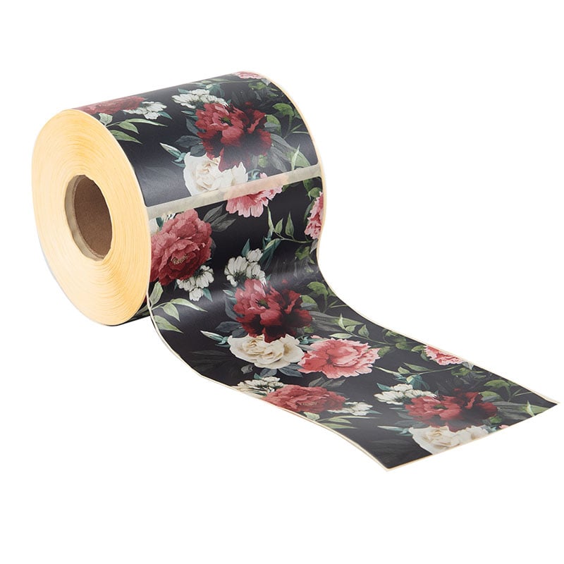 Pitkä sulkijatarra Wild Bouquet Black - 3