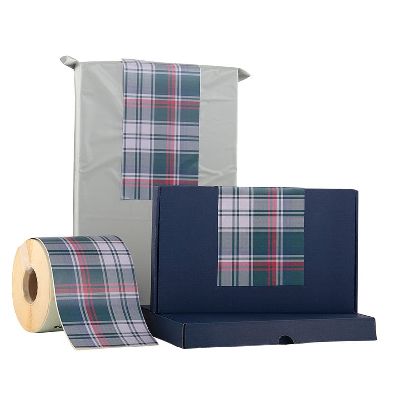 Pitkä sulkijatarra Tartan - 2