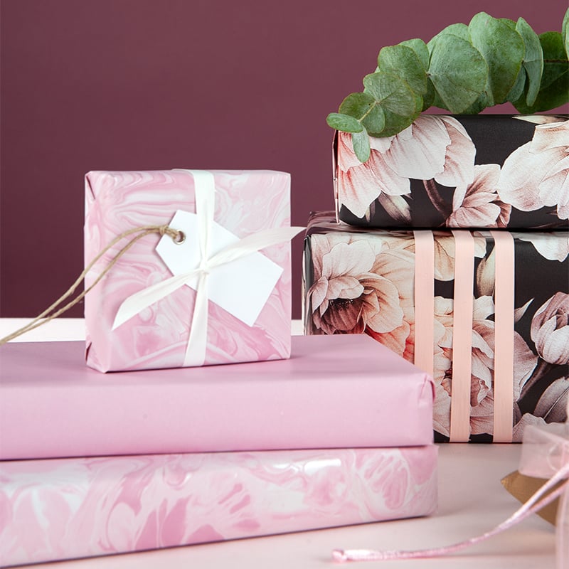 Lahjapaperi Pink Marble - 2