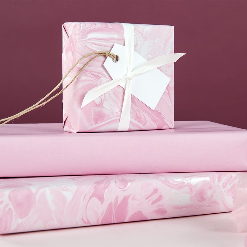 Lahjapaperi Pink Marble - 4