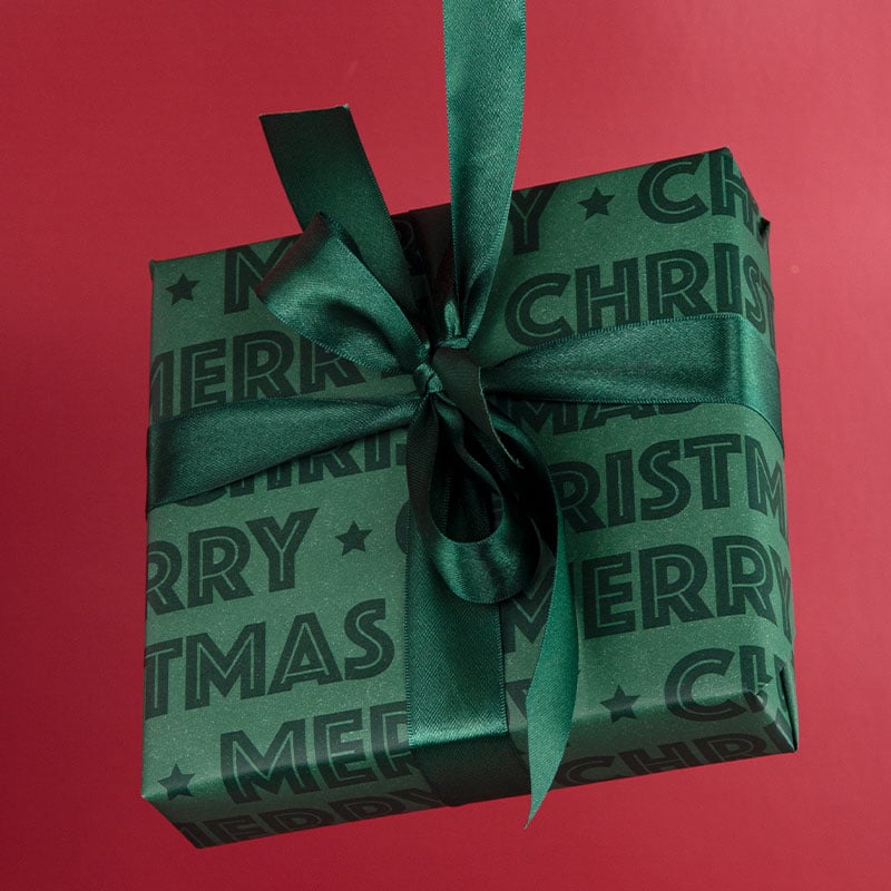 Lahjapaperi For X-mas Green - 4