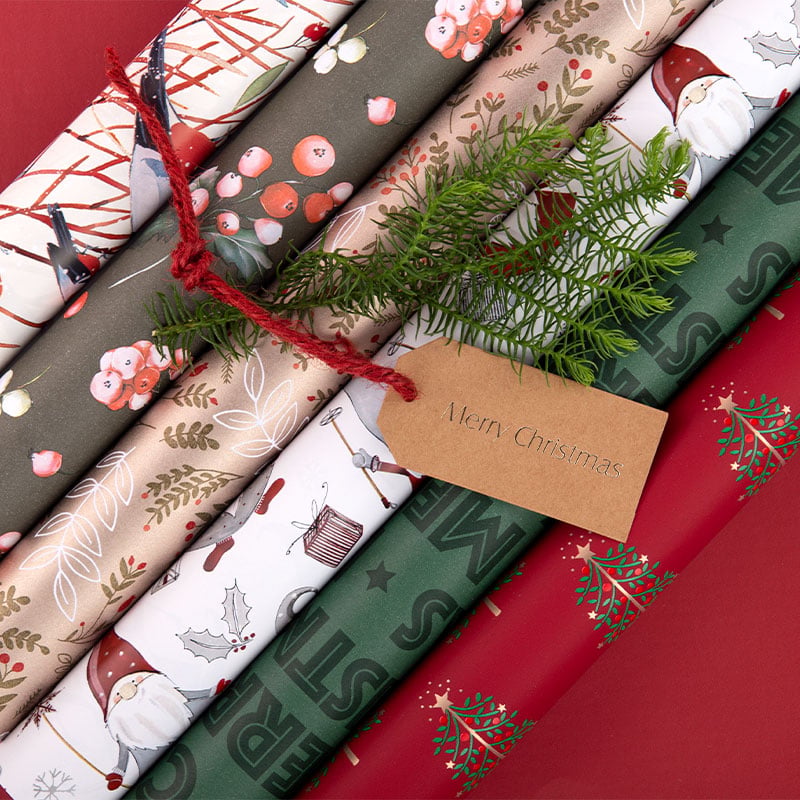 Lahjapaperi For X-mas Green - 3