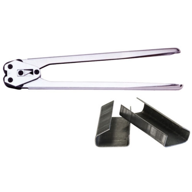 Pakkausvannepihdit H-34 PP-nauhalle ja metallilukot - 1