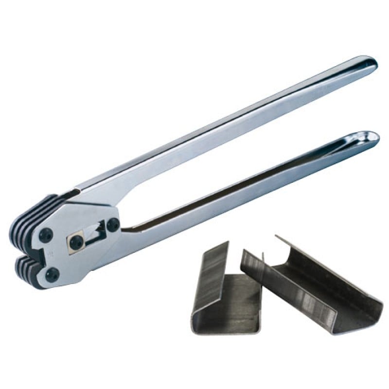 Pakkausvannepihdit H-36 PP- ja PET-nauhalle ja metallilukot - 1
