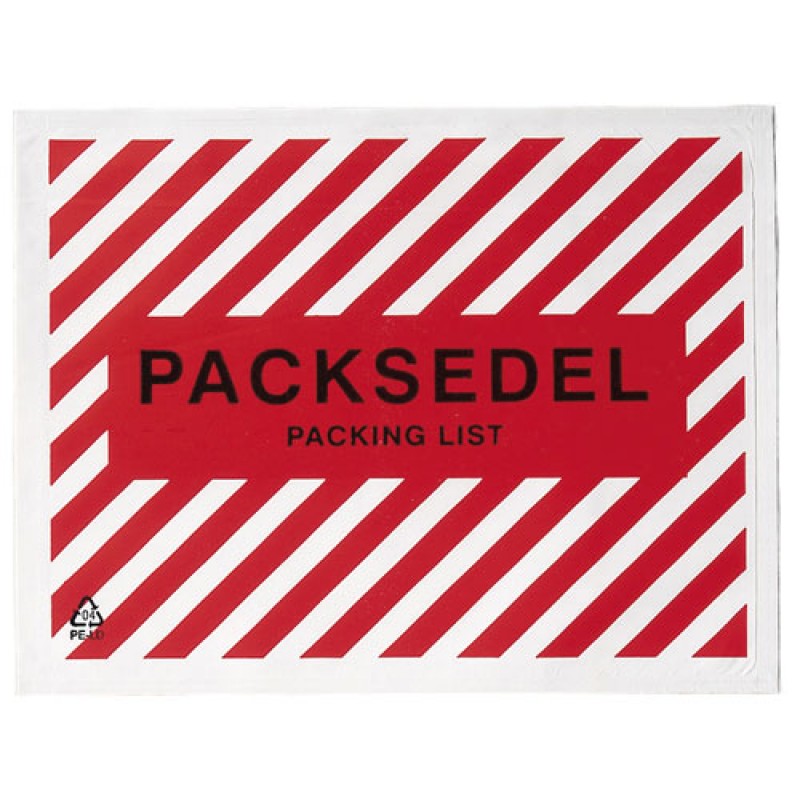 Lähetyslistapussi raidallinen - 1