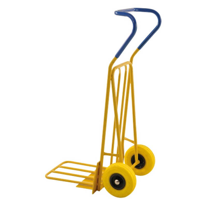 Nokkakärry B - Ergonominen, PU-pyörillä - 1