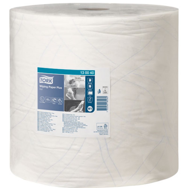 Teollisuuspyyhe Tork Plus Quick Dry W1 - 1